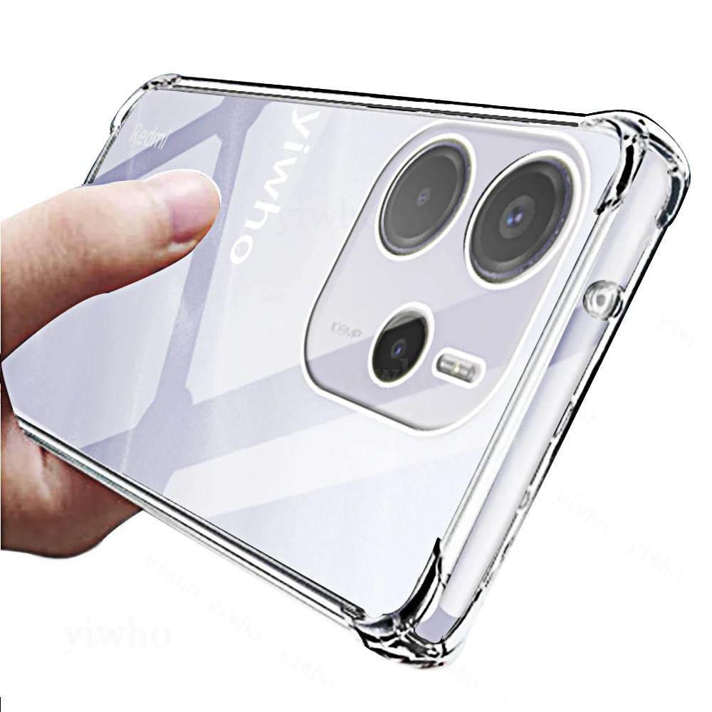 Crystal Clear Protective Camera Phone Case with Transparent Design
