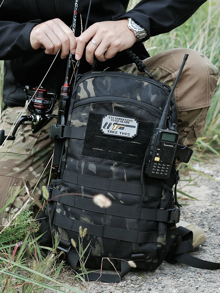 

Outdoor Mountaineering Backpack Dual Shoulder Multi functional Tactical Pack