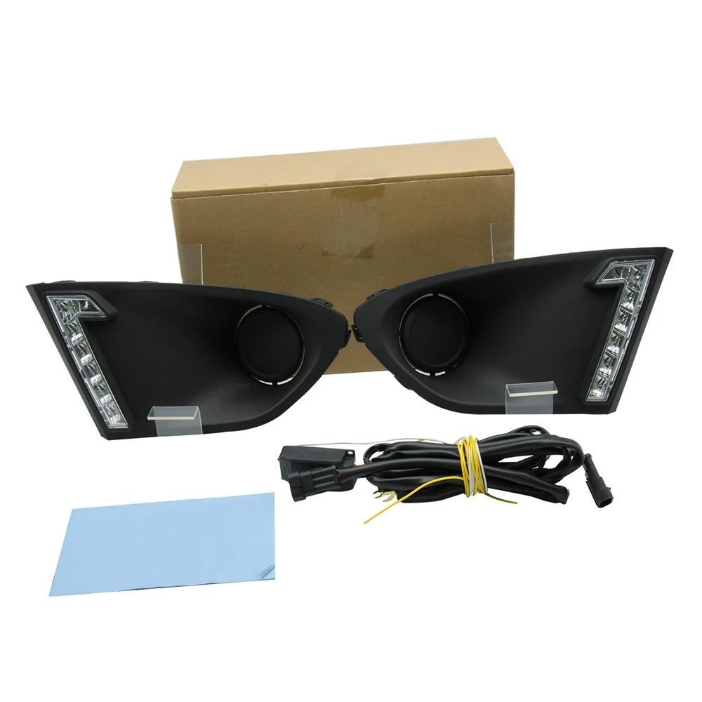 2PcsforSuzukiBaleno20162017LEDDaytimeRunningLightswithTwo