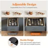 Expandable & Adjustable Large Plastic Kitchen Utensil Organizer - Cutlery Holder & Tool Divider，Kitchen Utensil Organizer 5