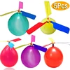 1-5Pcs Helicopter Balloon Outdoor Playing Flying Ballon Toy Birthday Party Decorations Kids Gift Children's Day Funny Balloon 1
