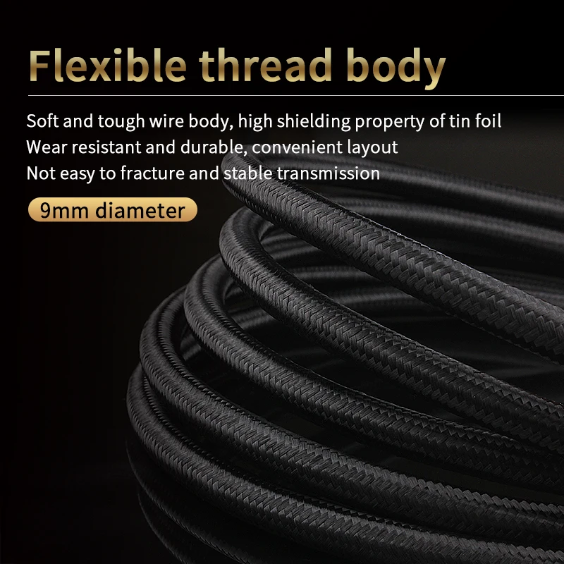 A pair HIFI Speaker audio Cable High Quality OFC Speaker Wire For Hi-fi Systems Y Plug Banana Plug Cable