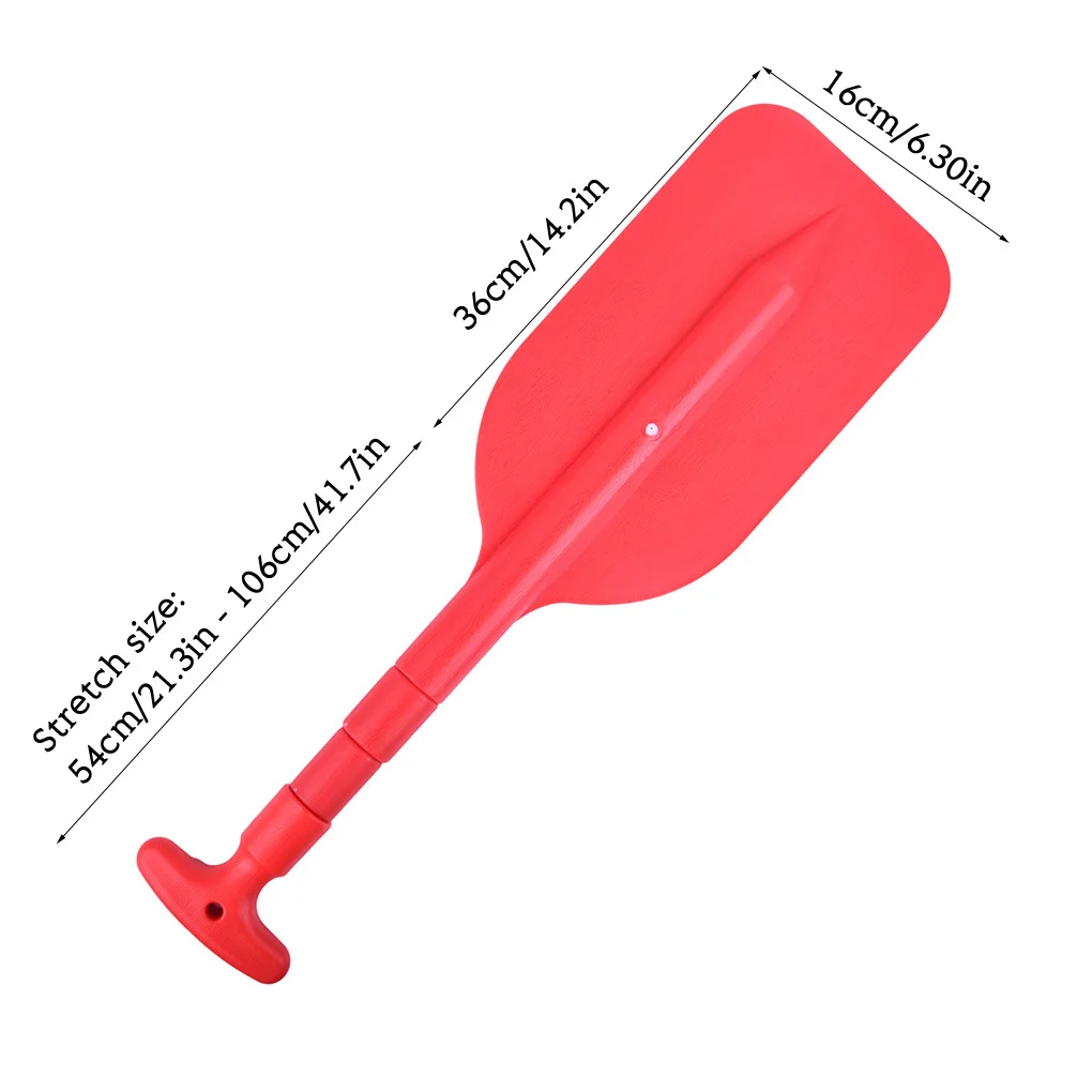

Paddle Rafting Telescopic Aluminum Alloy Paddle Outdoor Boat Kayak Paddling Accessory Red