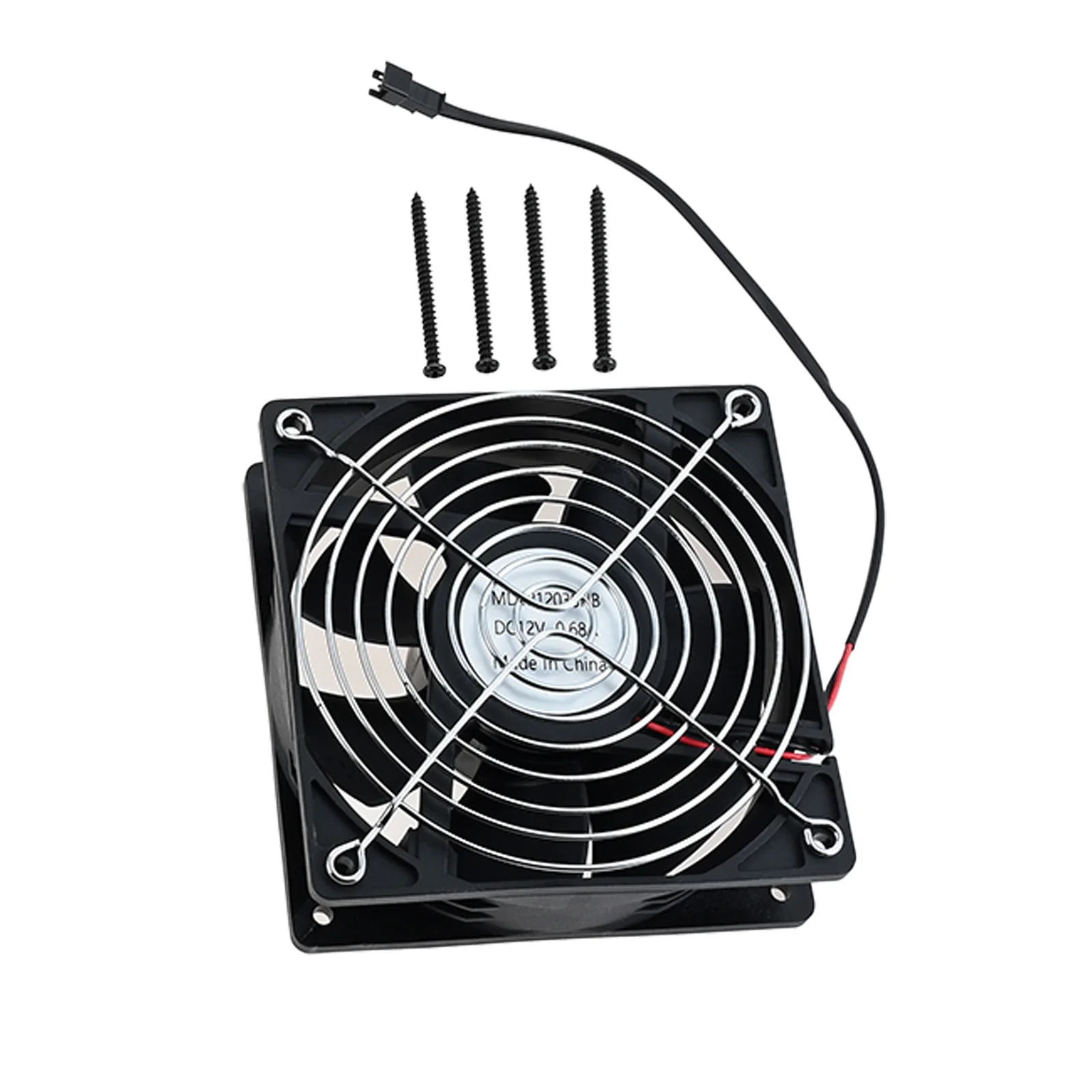 9904190040 Fan with Stainless Steel Fan Guard for Masterbuilt Gravity Series 560/800/900/1050 Digital Charcoal Grill and Smoker
