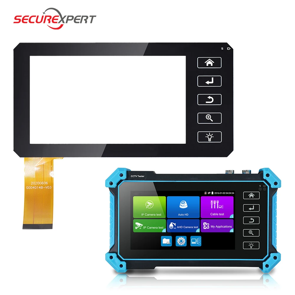 PEGATAH CCTV Tester Touch Screen For IPC Camera Ip Tester CCTV Tester Monitor IPC PLUS Series Screen Repair 4K Tester LCD Screen cctv camera tester ipc 1800cadh plus 4inch touch screen monitor support upt to 4k h 265 ip camera ahd tvi cvi