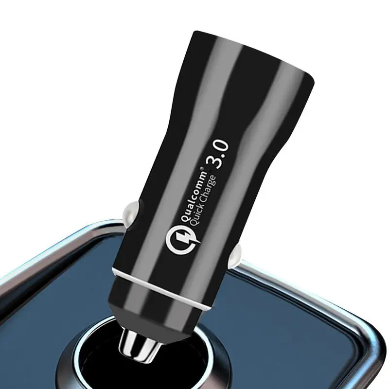 듀얼 포트 USB C 플러그 차량용 충전기, USB C타입 PD 20W, USB QC 3.0, 고속 전원 충전 허브, 자동차 담배 라이터 어댑터, 5V, 12V, 9V