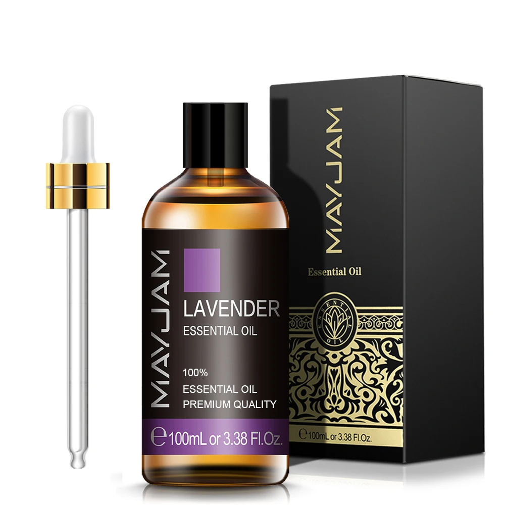 100Ml Essentiële Oliën Voor Luchtbevochtiger Aromatische Diffuser Lavendel Eucalyptus Rose Gember Citroengras Geur Olie Maken Kaarsen