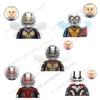 Mini action toy figures Building Blocks Ant-Man and the Wasp Movies hero dolls Educational assemble Toys Gifts For Children 1