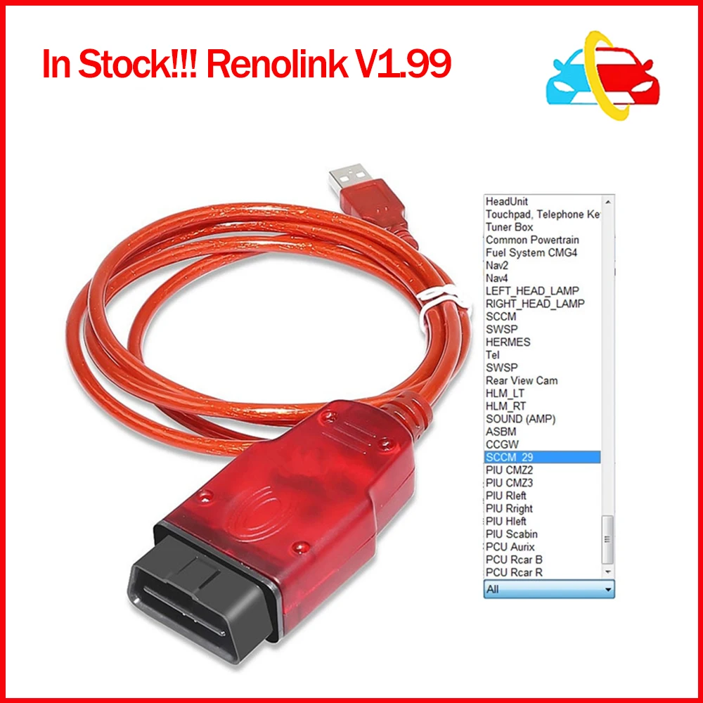 Renolink V1.99 For Renault Renolink 1.52 Ecu Programmer Reno Link 1.87