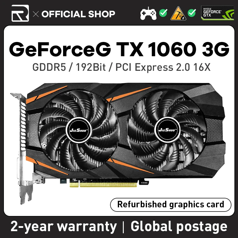 Asus Geforce Gtx 1060 6gb 6 Gb Dual Video Card - Used Asus Graphic Card Gtx  1060 - Aliexpress