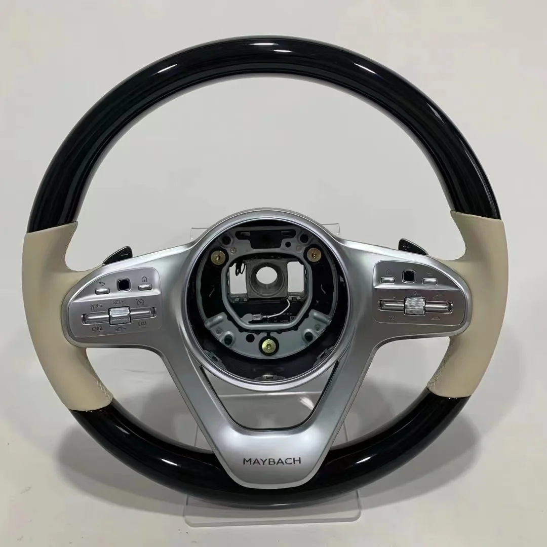 

Wooden Steering Wheel For Mercedes-Benz Maybach GT W190 C190 W205 C205 W166 W167 W177 W213 W217 C217 W222 W223 W253 W257 W292 W4