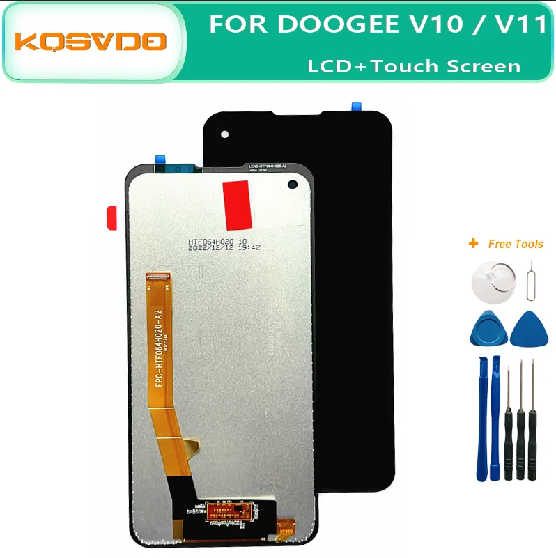 LCD Display Touch Screen Digitizer Assembly Replacement For Doogee V Max Phone