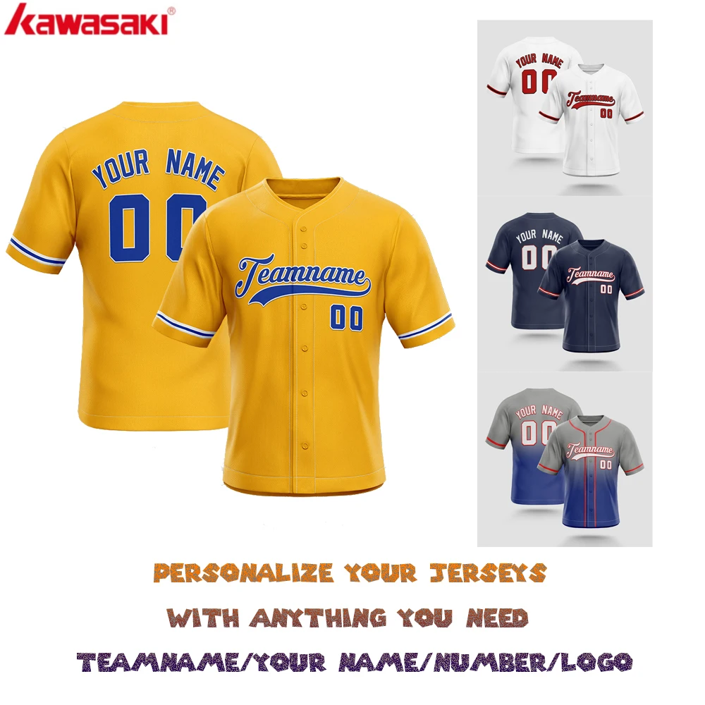 Unisex Baseball Jersey Personalized Women jersey baseball Team Shirt Print Person Name Number Stripe Hip Hop Sportswear