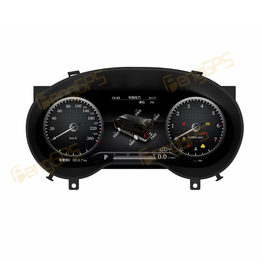 For Mercedes Benz A CLA GLA AMG 2013 - 2019 Car LCD Dashboard Digital Cluster Virtual Cockpit Instrument Speedometer Player Unit