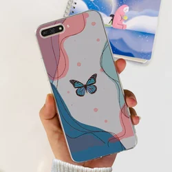 Luxury Marble Cartoon Soft Silicone Protective Phone Case for Huawei Y6 2018 (Case-c69)