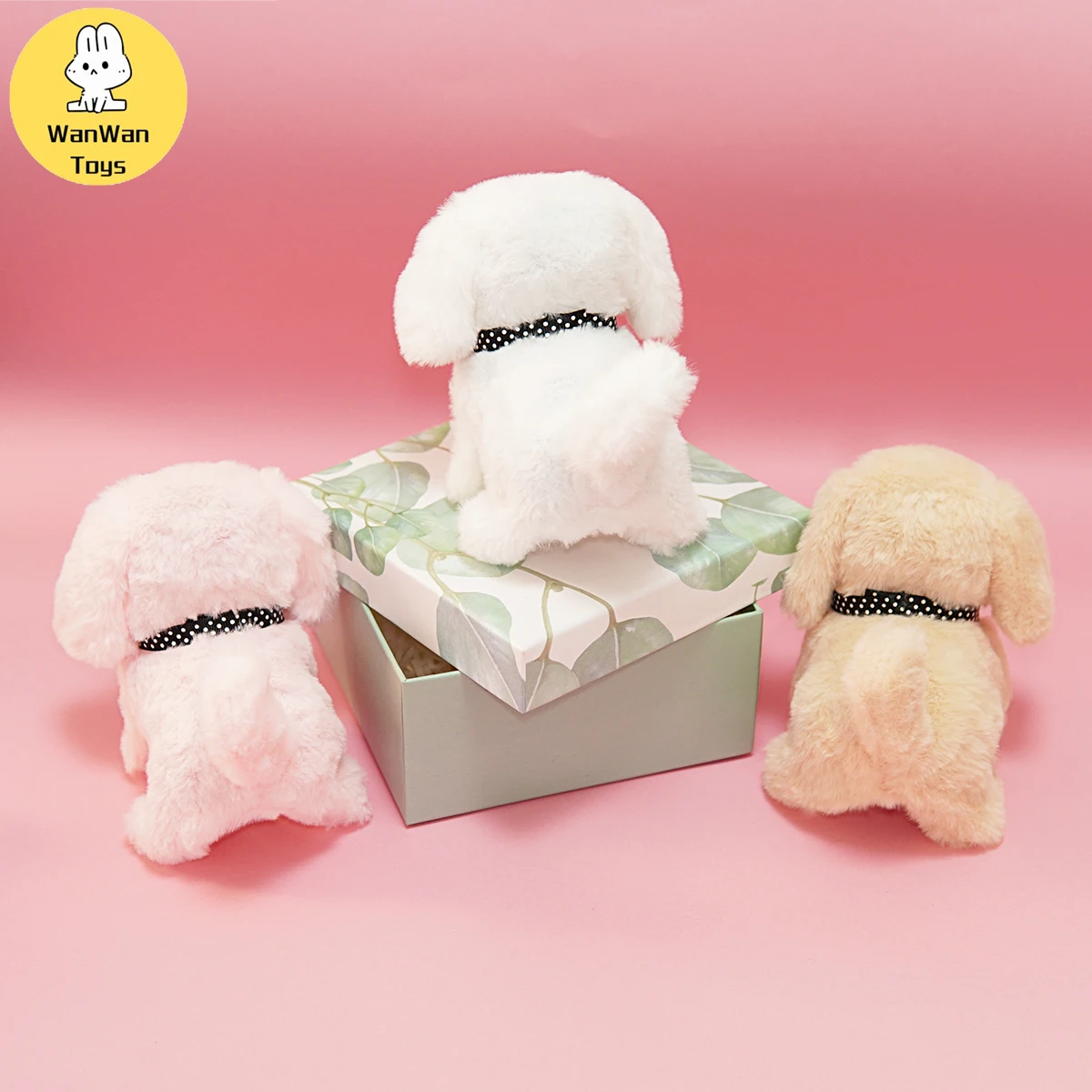 Plush Electric Rabbit Toys Electric Puppies That Bark Jump And Move Simulated Puppies Family Toys New Year Gifts Birthday Gifts 6