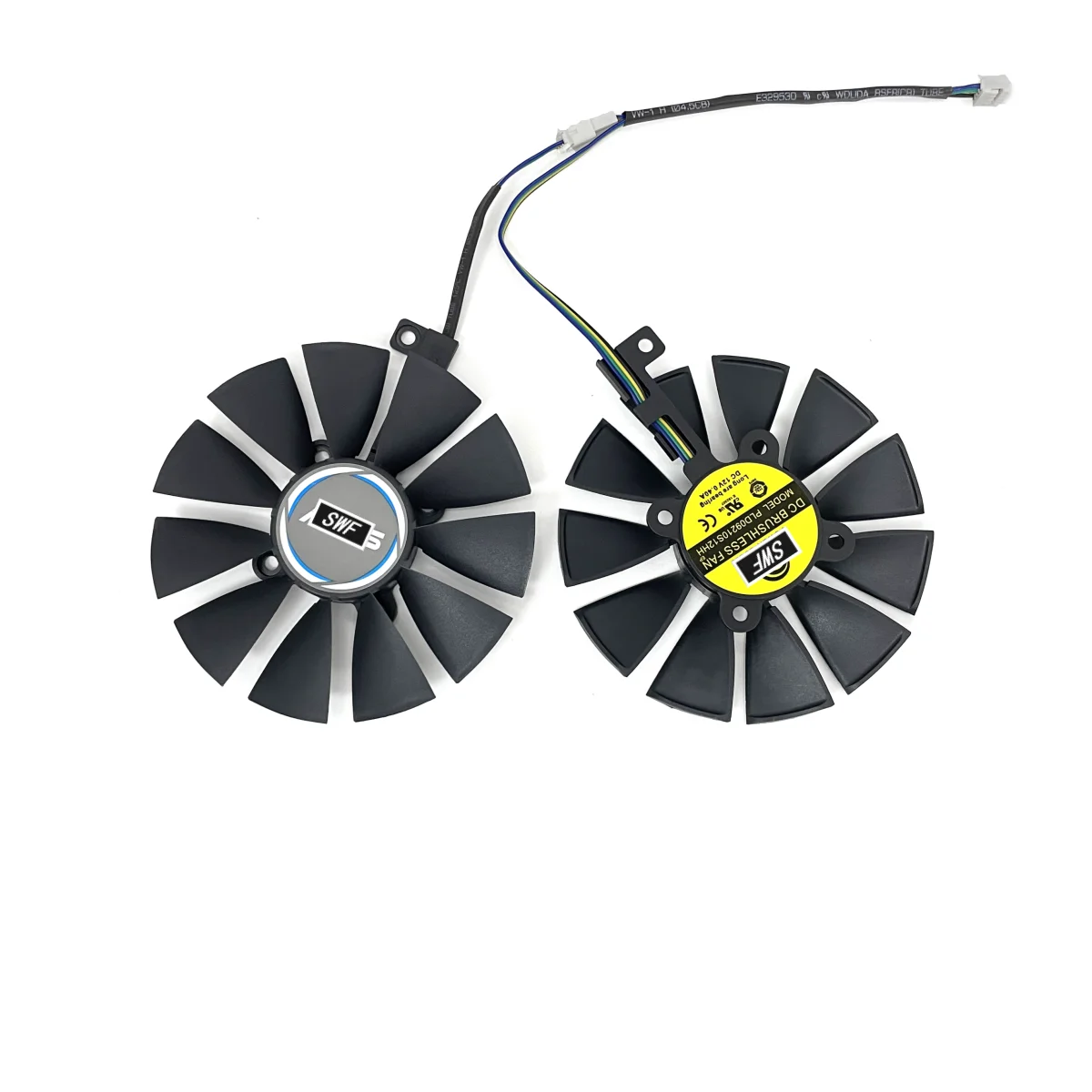 Ventilador de Refrigeração para Asus Placa Gráfica Pld09210s12hh Gtx1060 Gtx1070 Fdc10u12s9-c T129215su T129215su 87 mm Novo - Imagem 2