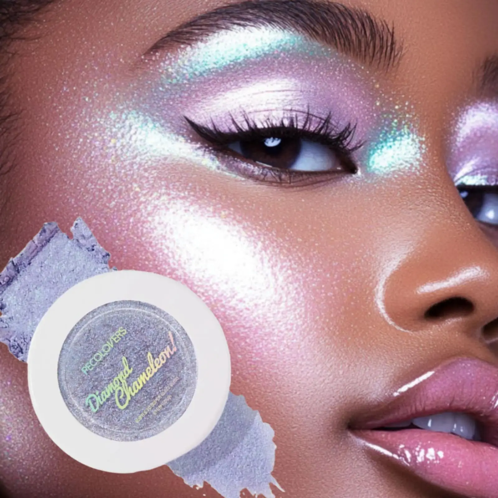 Eyeshadow Cream, Multi-color Purple Green Pink, Waterproof and Sweat-proof, Long-lasting, Eye Cosmetics