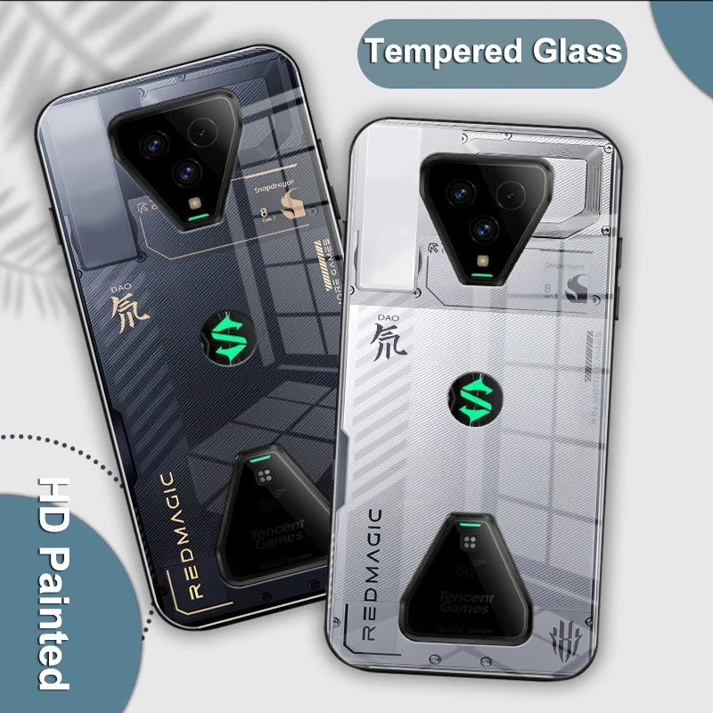 Premium 9H Tempered Glass Phone Case - Durable Hard Shell Back Cover