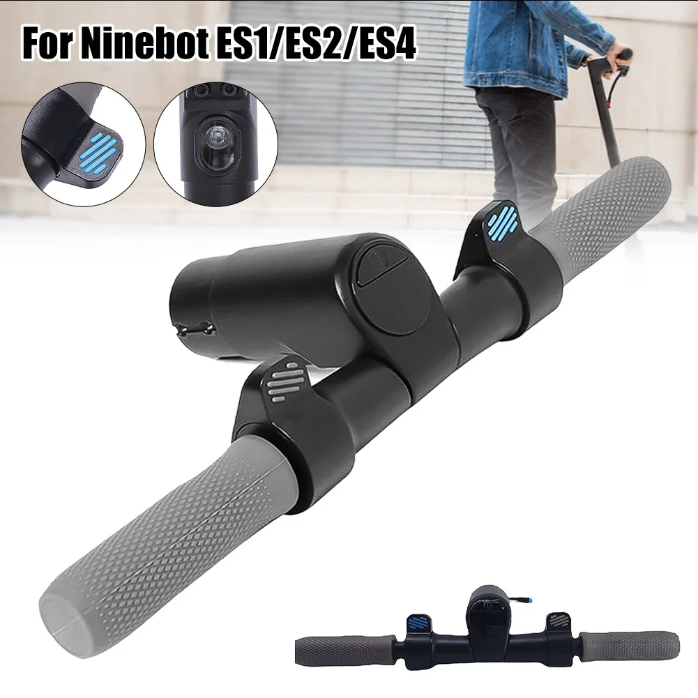 Electric Scooter Handlebar Aluminium Alloy Handlebar Handrail Faucet Kit for Ninebot ES1 ES2 ES4