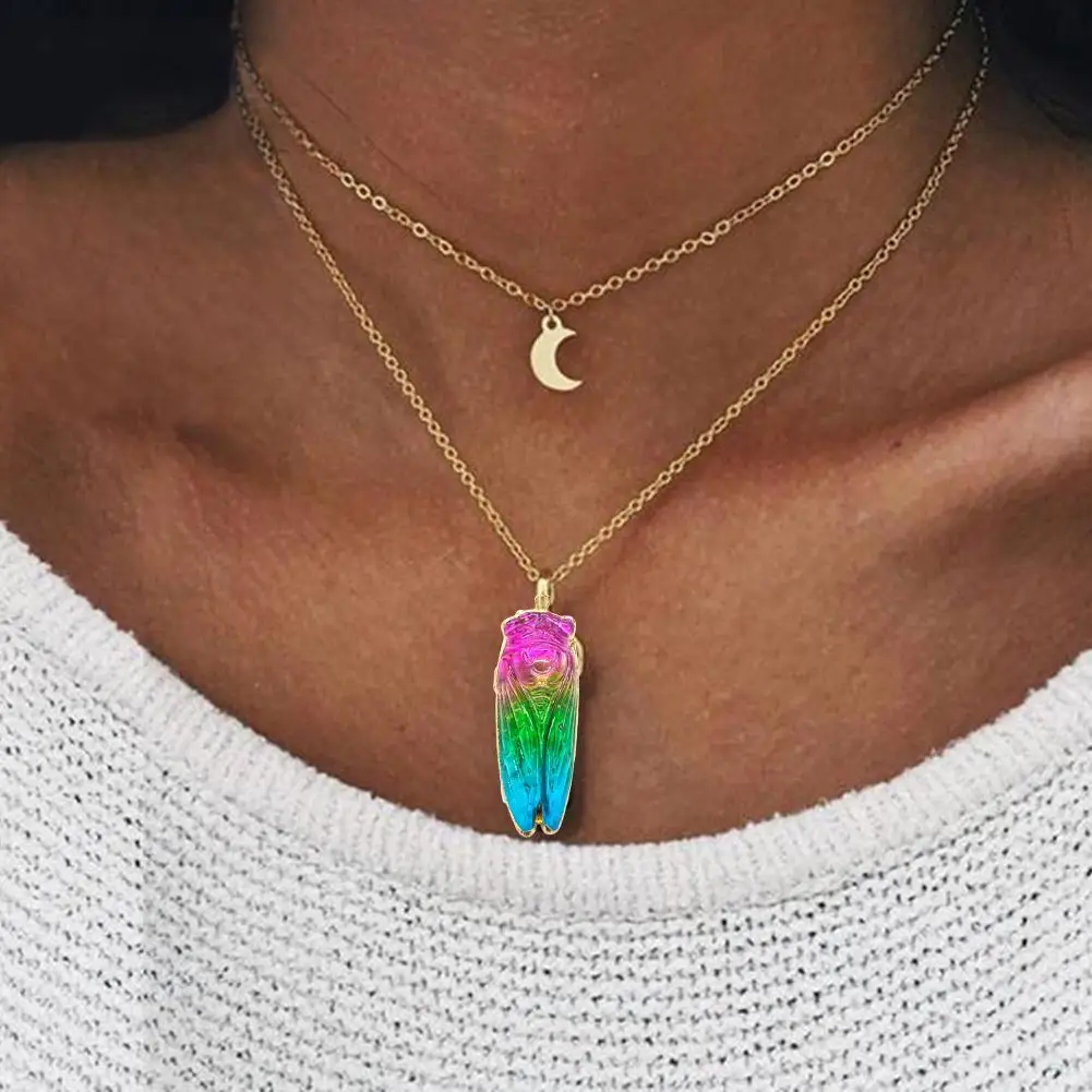 Хрустальный красочный подвесной разноцветный камень украшения ожерелье ремесла