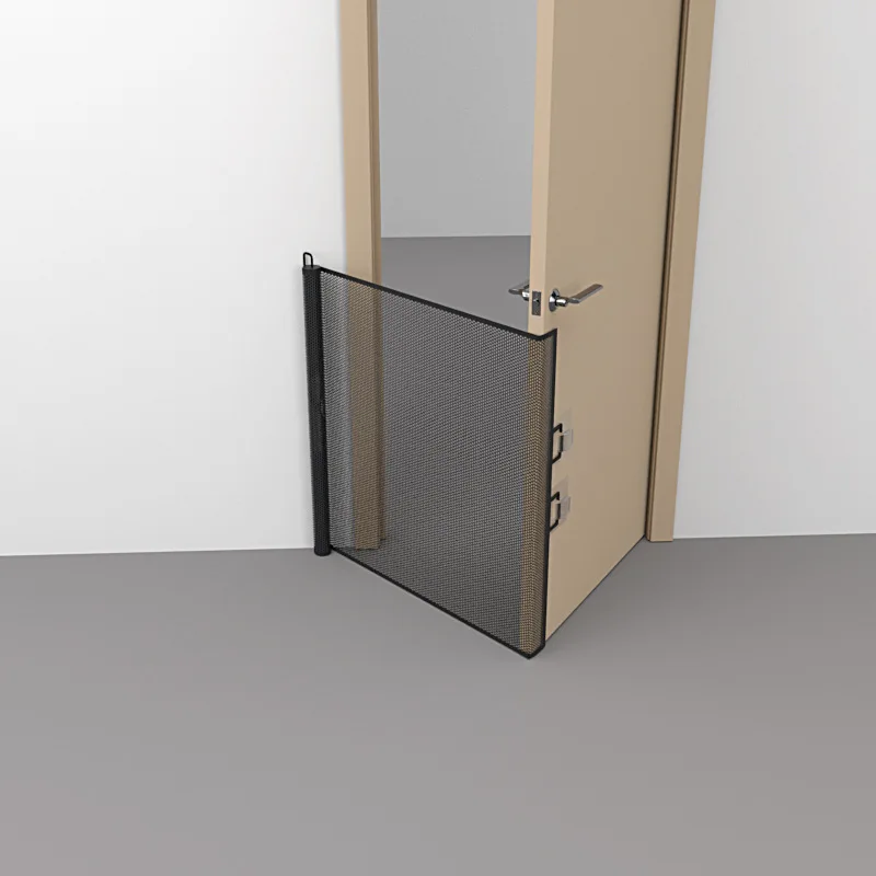 Cat Gate for Doorway, Retractable Dog Gate, Gates for Dogs Indoor Cat Safety Gate-No Jumping Over, Pet H