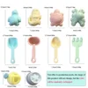 Beach Toys for Kids Sand Toy Set for Toddlers Sandbox Toys with Collapsible Bucket Shovel Rake Set Sand Molds Summer Outdoor Boy 5