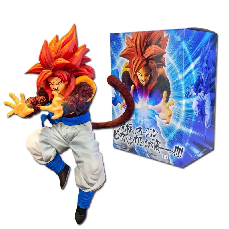 21Cm Anime Dragon Ball Z Gogeta Figure Super Warrior Goku Vegeta Pvc Action Figures Broly Cell Majin Buu Figurine Collect Model