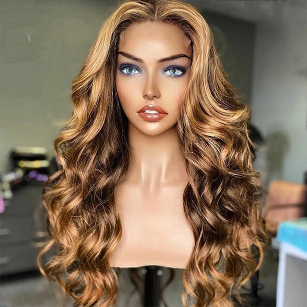 body-wave-13x4-lace-front-wig-human-hair-honey-brown-p4-27-highlight-wig-hd-transpare-pre-plucked-lace-frontal-human-hair-wig