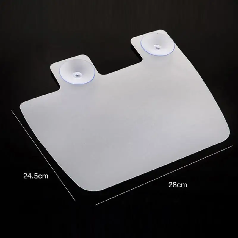 Basin baffle kitchen sink splashback with suction cup waterproof screen for washing dishes fruit and vegetable waterproof board