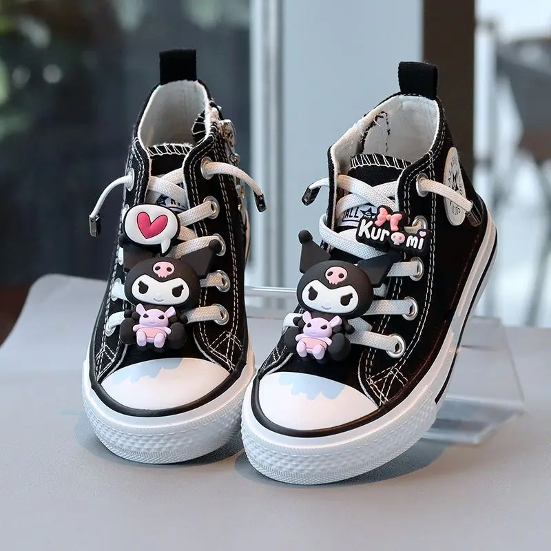 

Sanrio Kawaii Kuromi Shoes Girls My Melody Sneakers Cartoon Anime Sweet Cute Doll Running Shoes Non Slip Breathable Gift for Kid