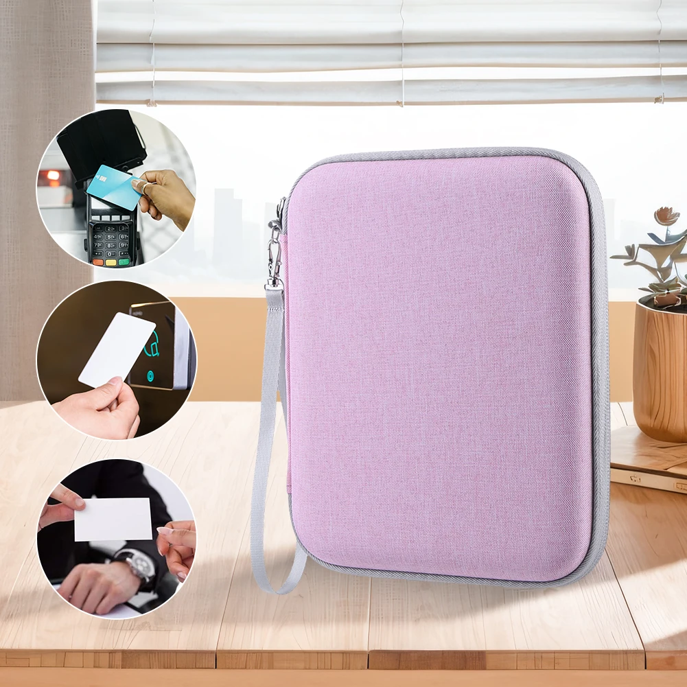 Soft Portable Folder with Zipper & 80 Pockets Card Folder for Yoto Cards Mini Audiobook Cards