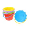 5Pcs Children Beach Toys Summer Toys Kids Seaside Silicone Sand Collection Bucket Digging Sand Tools Beach Toys 3