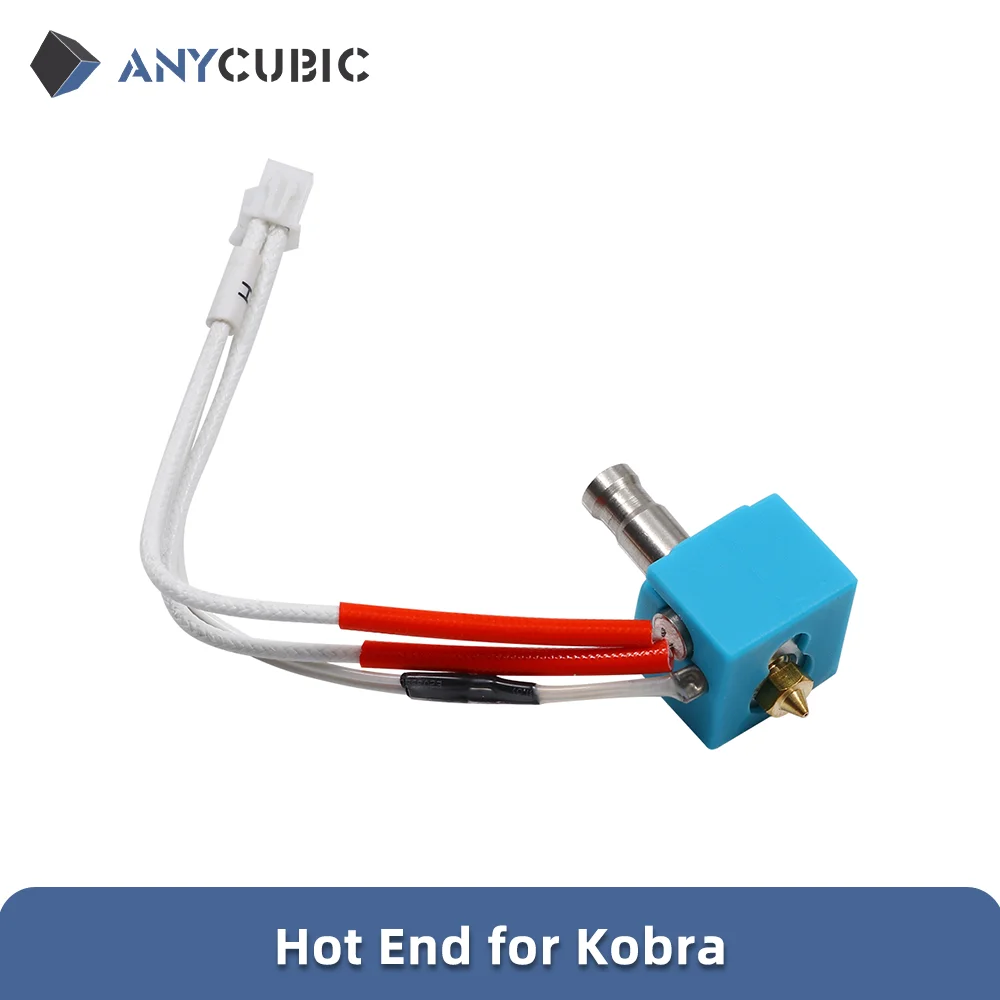 

ANYCUBIC Hot End для FDM для 3D принтера Kobra, запчасти для печатающей головки, аксессуары для 3D принтера