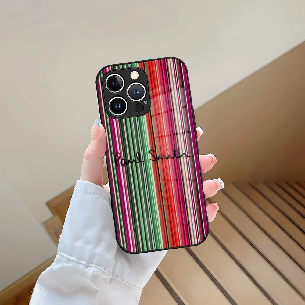 Handyhülle aus Gehärtetem Glas für iPhone 13 17 15 16 14 12 11 Pro Max Plus Mini XR XS SE2020 Coque SmithES Fashion Paul – Detail 11
