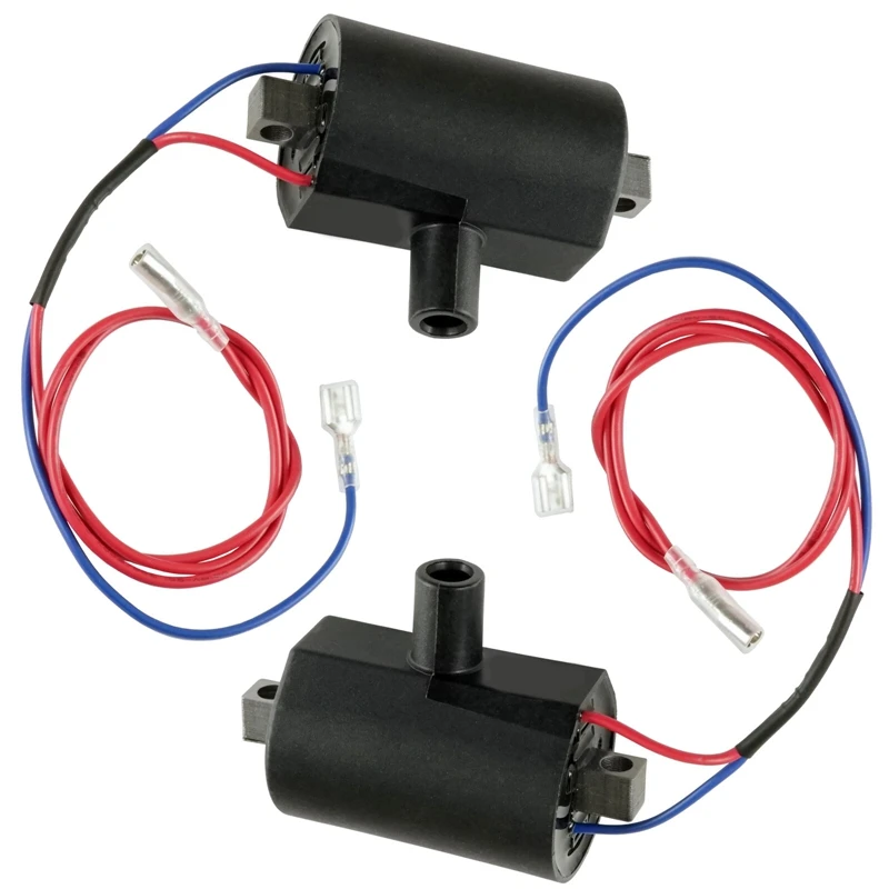 

2X Ignition Coil Module For EZGO EZ-GO Golf Cart 2 Cycle 2 Stroke 1981-1994 23782-G1 / EPIGC102 / ZF-IG-A00113