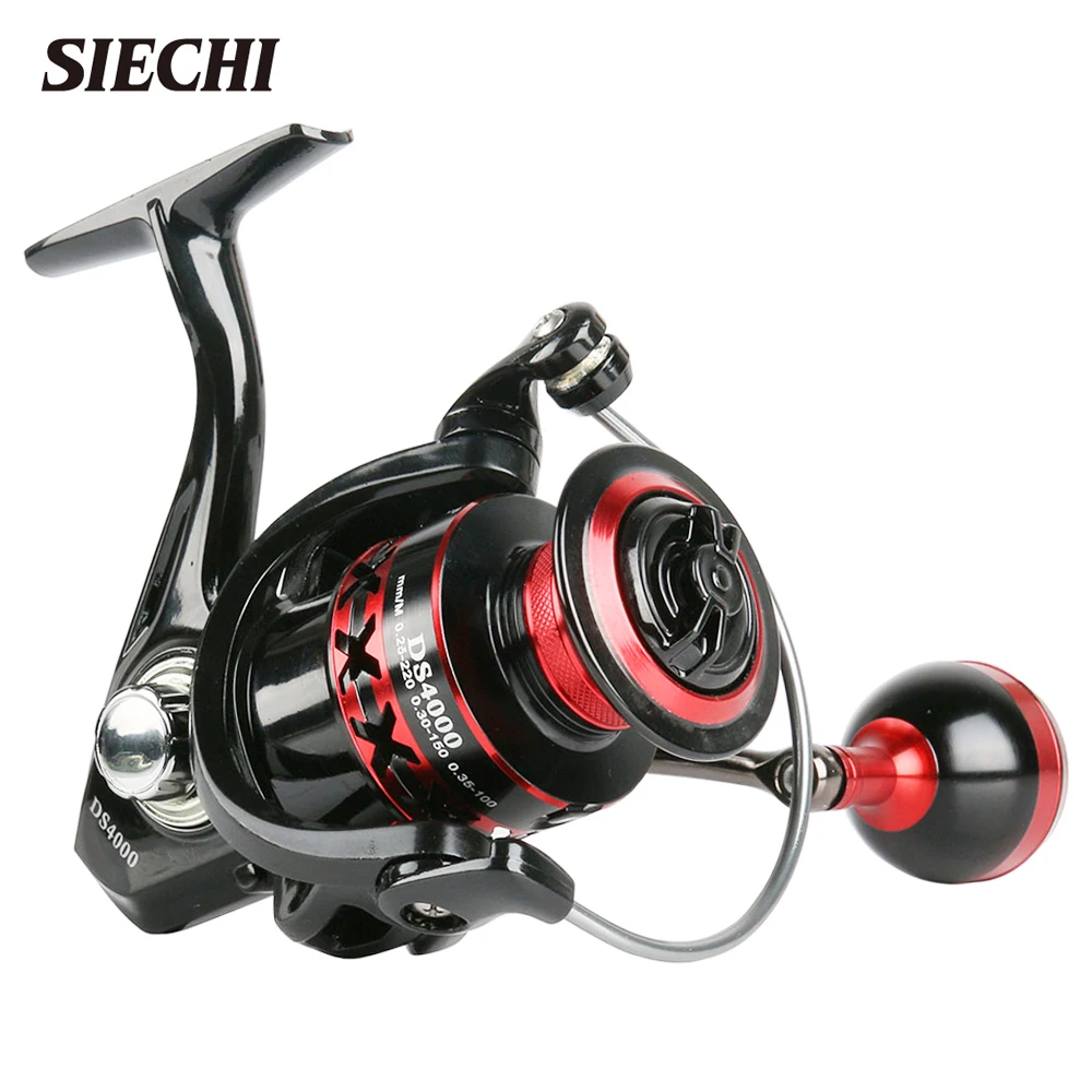 

SIECHI New All Metal Fishing Reel 15Kg Max Drag Power Spinning Wheel Fishing Coil Shallow Spool Suitable for all waters