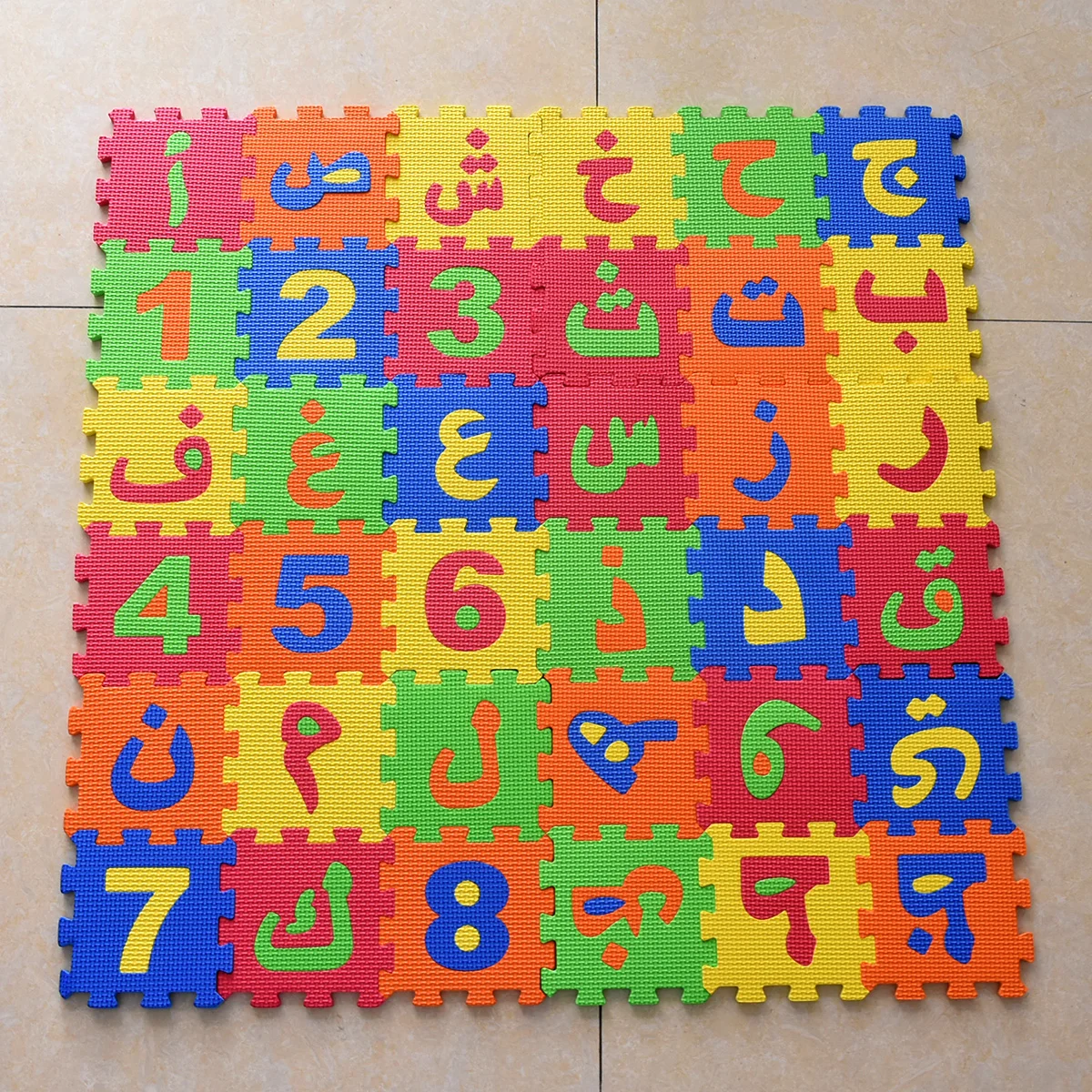 

36 Pcs/Set 14cm Soft EVA Foam Alphabet Letters Numbers Play Mats Toys Baby Puzzle Jigsaw Play Mat Educational Toys Kids Boy Girl