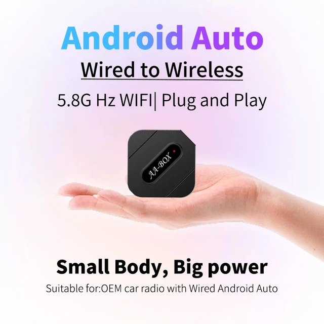Android auto sans fil Adaptateur Android Auto sans Fil Dongle USB
