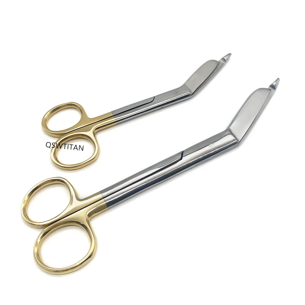 Set Di 3 Forbici Per Bende Lister, Curve E A Punta Smussa Strumenti Chirurgici 589039