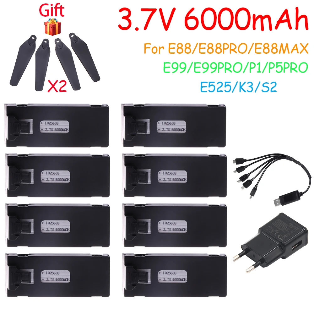 Hobby Hub batería recargable li po actualizada para Dron cuadricóptero