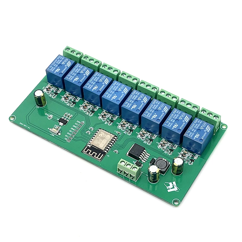Placa de Desenvolvimento do Módulo de Relé Wifi Canais Esp8266 Esp32 Esp12f Esp32-wroom dc 5v 728v - Image 2