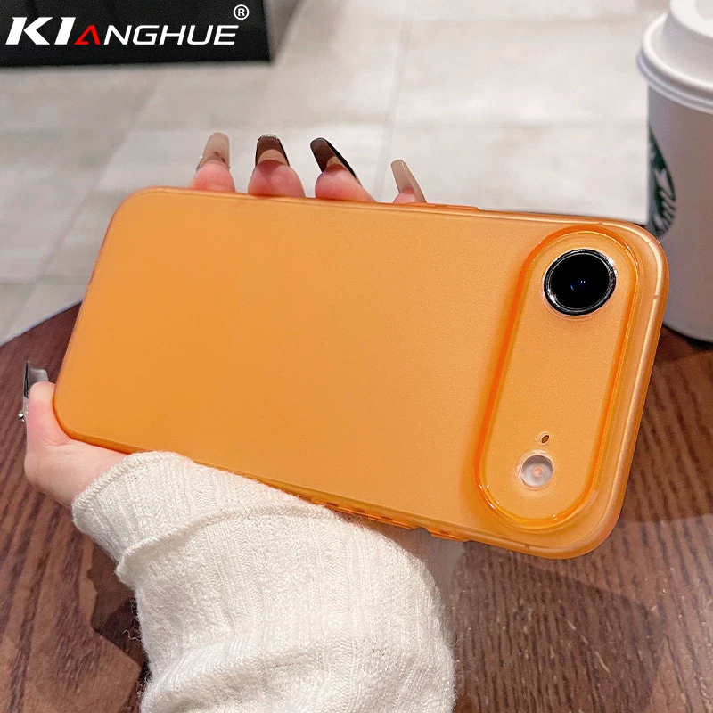 Ultra Thin Matte Soft Silicone Case - Candy Color Translucent Slim Shell