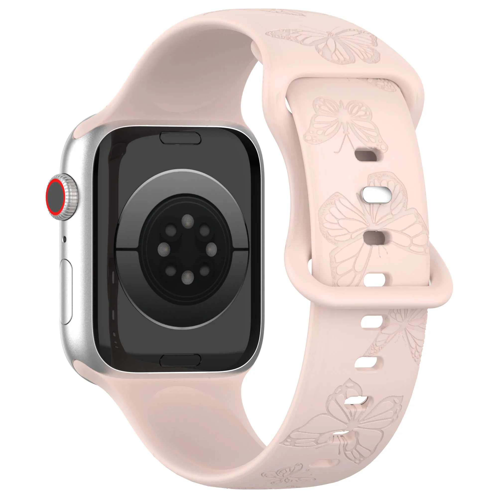 Stylish Pattern Silicone Strap for Women - Smartwatch Bracelet Belt