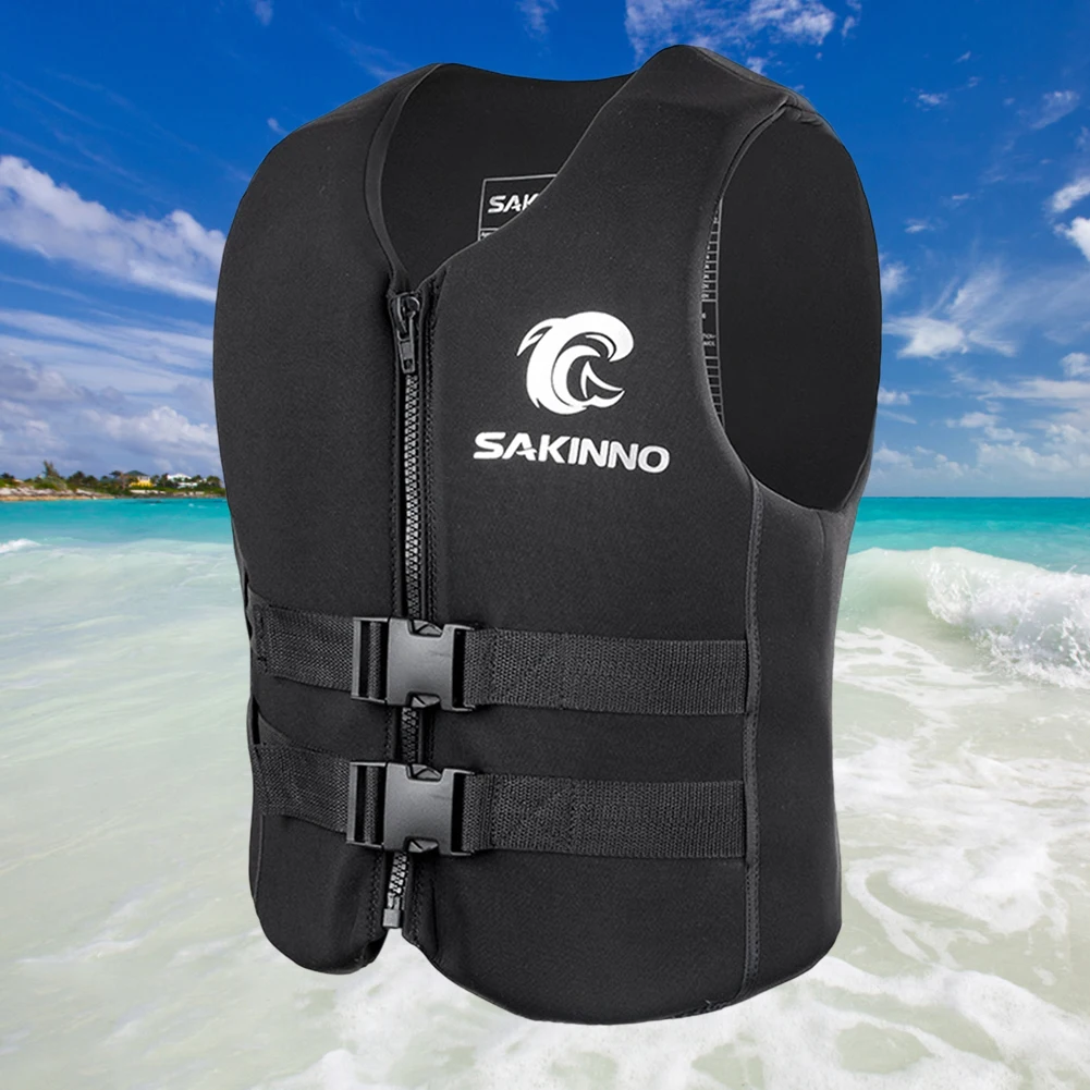 Neoprene Buoyancy Survival Suit Adjustable Water Sports Life Jacket Wear resistant Multipurpose