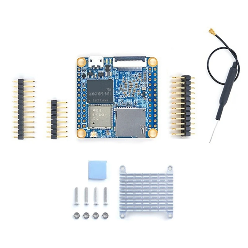 Hot Ttkk Nanopi Neo Air Development Board + Dissipatore Di Calore H3 4-Core Wifi Bluetooth Run Ubuntucore Mini Iot Development Board