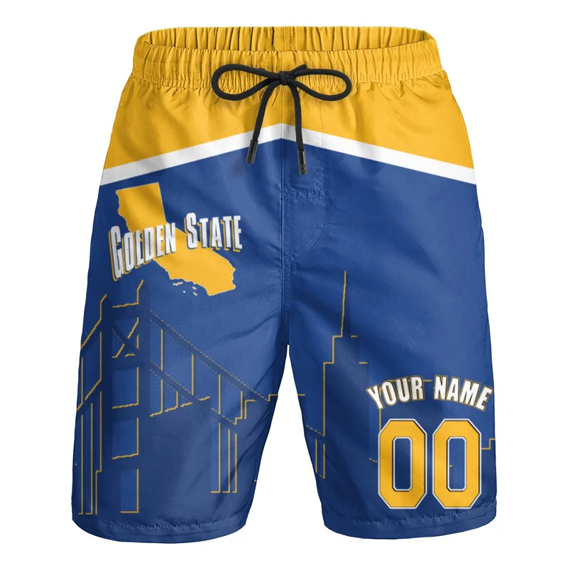 Miami City Graphic Basketball Fans Shorts Gifts Pants 3D Hip Hop y2k Board Shorts Summer Hawaii Swimsuit Cool Surf Swim Trunks 4