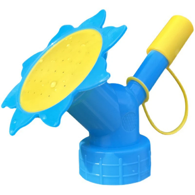 Home Garden Flower Plant Water Sprinkler for Flower Waterers Bottle Watering Cans Sprinkler 2 In 1 Plastic Nozzle