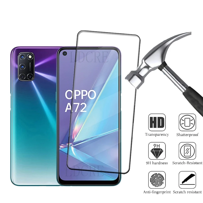 4-Pack Tempered Glass Screen Protector 9H HD Full-Coverage Film