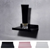 Punch-Free Wall Shelf Shower Shelves Shampoo Rack Facial Cleanser Storage Holder Bathroom Accessories полка для ванной 1